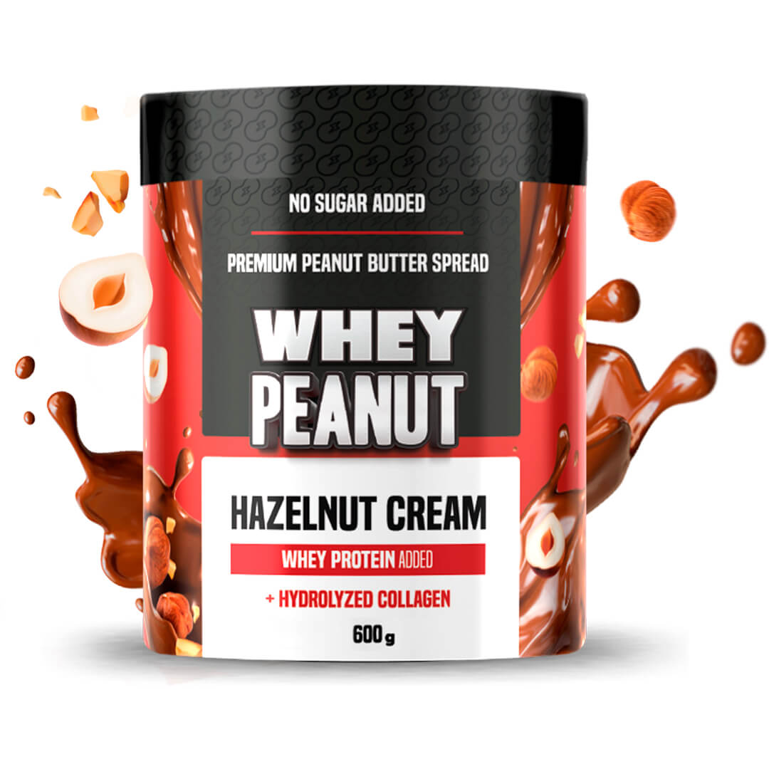 Peanut Butter Dr. Peanut Hazelnut, Whey Protein Isolate, No Sugar Added,  Keto-Friendly, Gluten-Free, Healthy and Delicious, 650g… : :  Everything Else